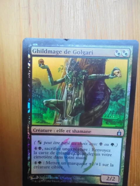 carte magic the gathering 1993-2005 FOIL GHILDMAGE DE GOLGARI (FR)