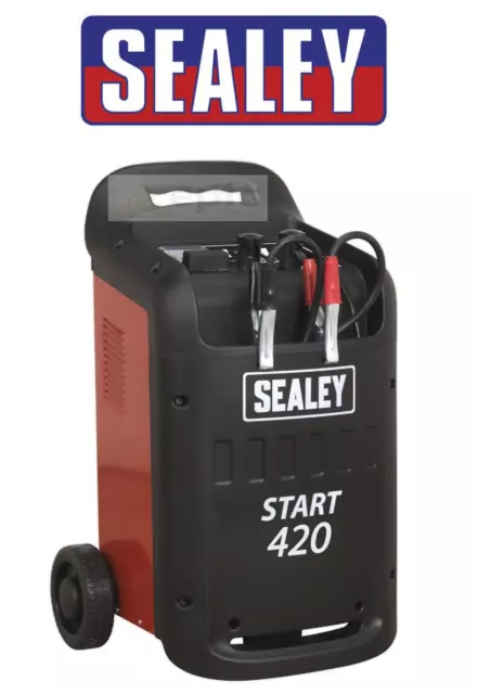 Sealey 12v/24v 420 Amp Garage Workshop Car Battery Charger Jump Start Starter