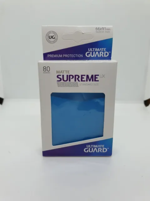 Ultimate Guard Supreme UX Ärmel Standardgröße hellblau (80)