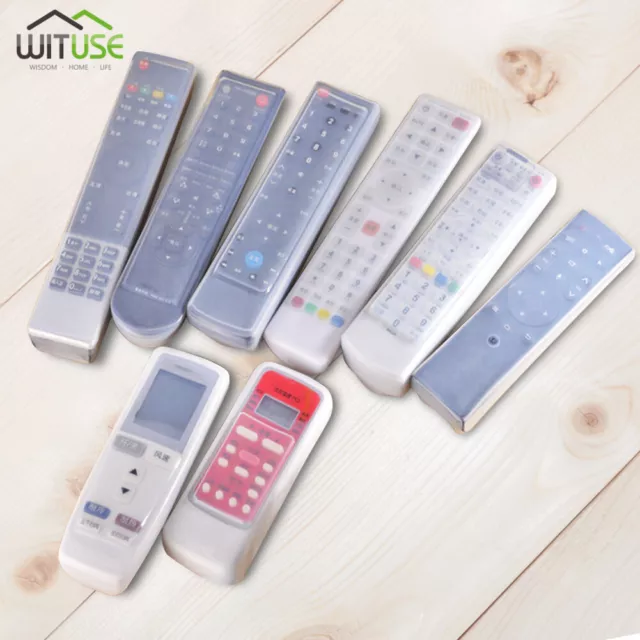 Air Condition TV Remote Control Soft Case Silicone Cover Protector 14 Sizes