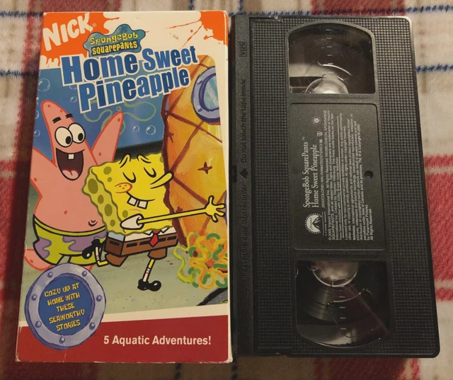 SPONGEBOB SQUAREPANTS: HOME SWEET PINEAPPLE [2005] | VHS TAPE, Tested ...