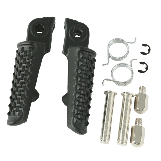 Repose-pieds Avant Pour Honda CBR 1000 RR 2004-2007 - Alliage Aluminium, Noir