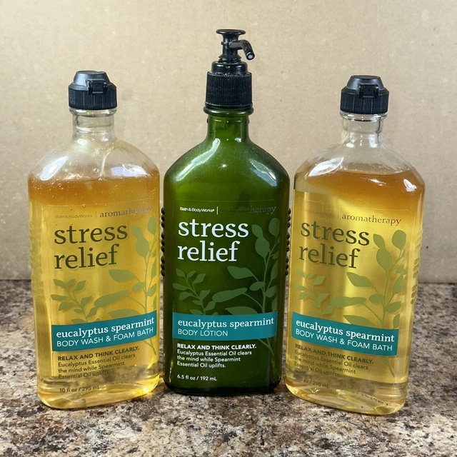 Bath & Body Works EUCALIPTO SPEARMINT alivio del estrés baño de espuma/loción corporal