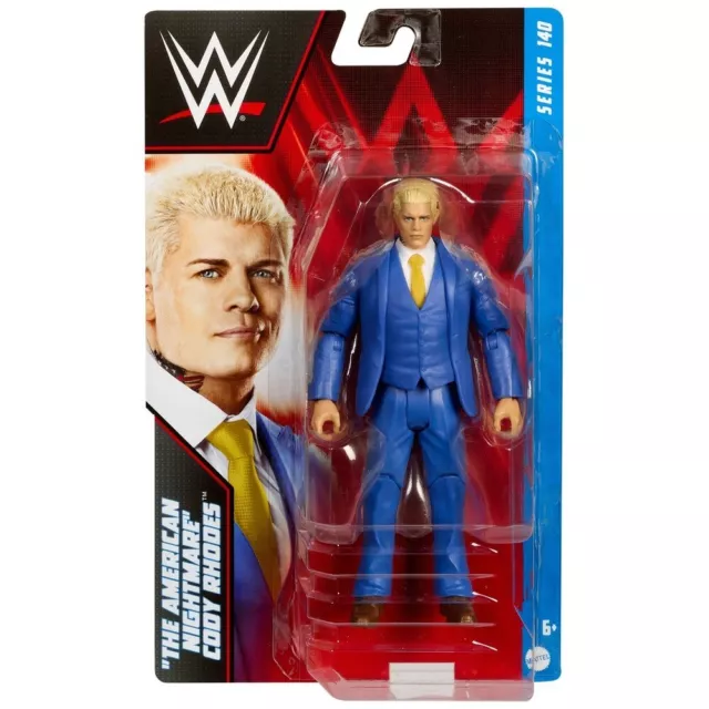 WWE CODY RHODES BASIC MATTEL TOY ACTION SERIES 140 FIGURE WRESTLING TNA nxt aew