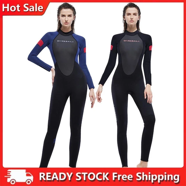 Tute Immersioni Unico Pezzo Protezione Sole 3MM Neoprene Uomo Donna Accessori Outdoor
