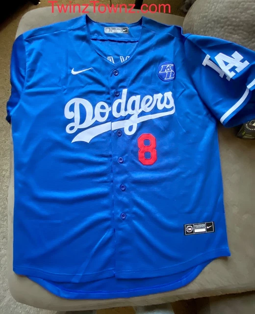 Kobe Bryant Black Purple & Gold Dodgers Jersey – South Bay Jerseys