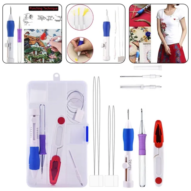 Magic Embroidery Pen, ARTISTORE Punch Needle Set, Embroidery