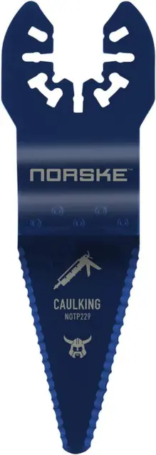 Norske Tools NOTP229 Caulking Scraper Oscillating Multi Tool Accessory Blade for