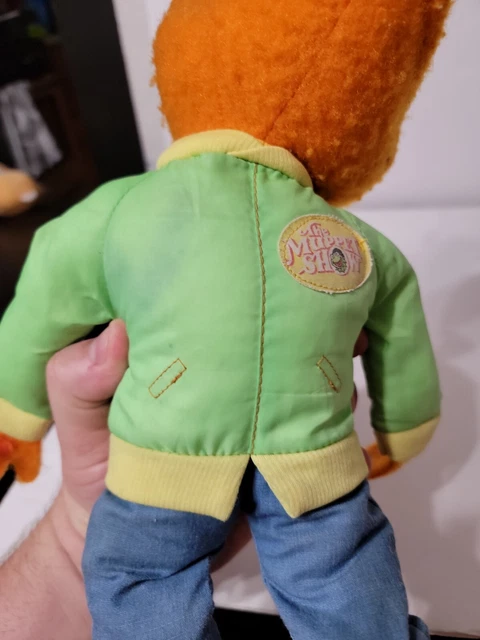 Vintage The Muppet Show Scooter Plush Doll 1978 Jim Hensons Muppets Fisher Price 6