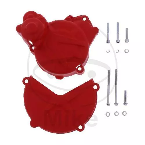 Set di protezione del coperchio della frizione rosso per Gas Gas EC 250 300