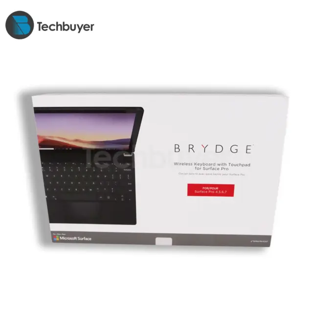BRYDGE 12.3 Pro+ Wireless Keyboard for Surface Pro 4,5,6,7 & 8 Refurbished
