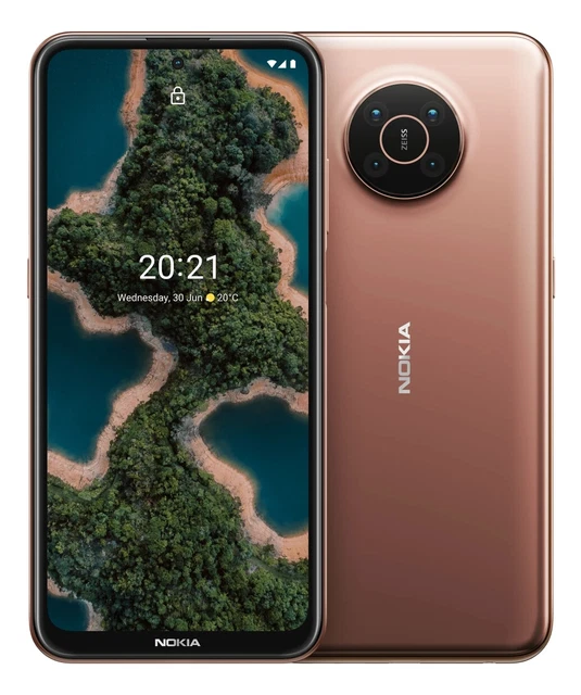 Nokia X20, 6,67" Full HD+ Display, 128GB Speicher, Dual SIM, 5G, 64MP Kamera, Mi