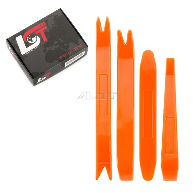 Lot De 3 Leviers à Pneus Moto 30 Cm - Démonte-pneus En Acier Carbone Avec Protections De Jantes
