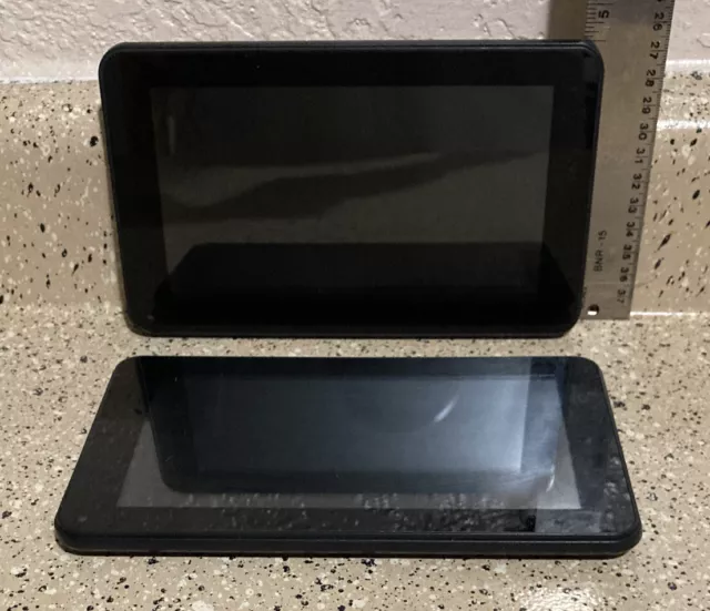 LOT OF 2 Back Cover for 7" Polaroid Android Tablet PMID707 SOLD AS IS UNTESTED