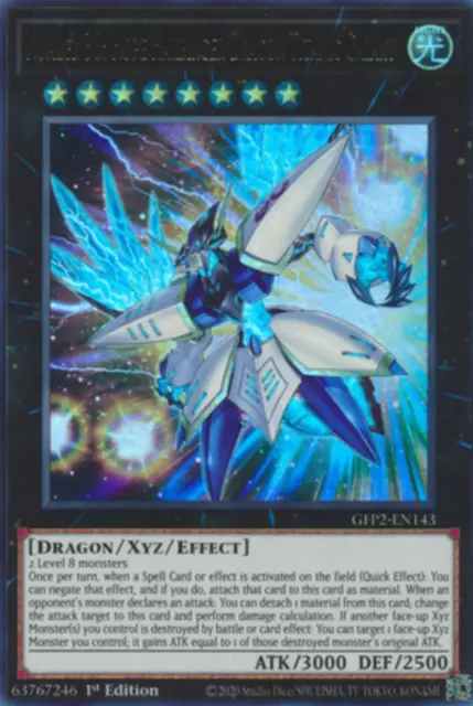 1X NM Number 38: Hope Harbinger Dragon Titanic Galaxy - GFP2-EN143 - Ultra Rare