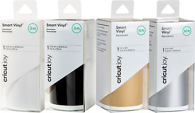 Cricut Smart Vinyl Rimovibile 3m Rosso , 10ft Rotolo di Vinile Auto Adesivo per l'Uso Joy 10 Piedi 