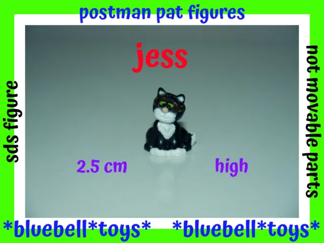 Postman Pat Figures Jess SDS Medium Size Not Movable Figure 2,5 cm FREE POST