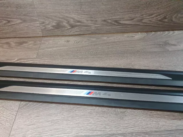 Bmw 4 Series M4 F82 Door Sill Set Oem 8063798 8063797