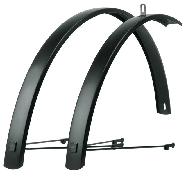SKS Schutzblech EDGE AL 56 Aluminium komplett schwarz max. 50-622