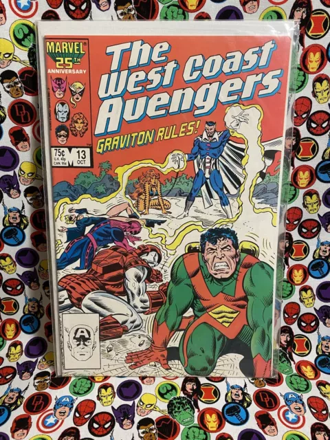 The West Coast Avengers Vol. 2 #13 1986 Marvel Comics