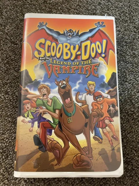 SCOOBY-DOO AND THE Legend of the Vampire VHS Tape Like New Shaggy ...