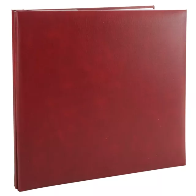 Pioneer Leatherette Post Bound Album 12"X12"-Burgundy MB10-60101