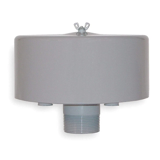 SOLBERG FS-31P-200 Filter Silencer,2" MNPT Inlet,135 cfm