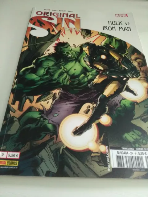 Hulk vs Iron Man - Original sin extra - n° 2 février 2015 / Panini Marvel