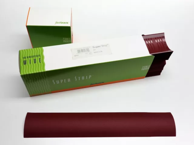 Powis Parker / Formatic Fastback Binderücken Super Strip maroon breit