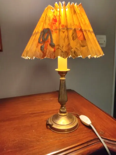 Lampe de chevet vintage style art déco
