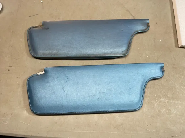 1969 dodge charger visor set with NO HARDWARE one nice flapper one needs repair