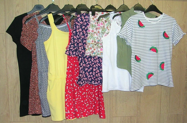 NEXT GEORGE MATALAN ecc Pacchetto top pantaloncini per ragazze età 10-11 146 cm