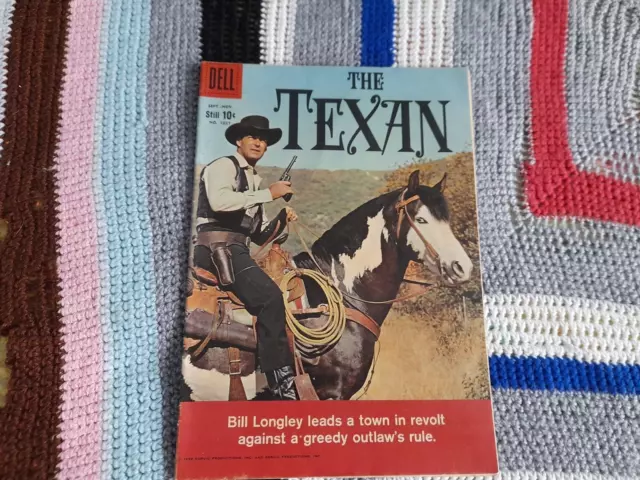The Texan Comic Number 1027 Sept-Nov 1959 Dell Publishing Box 54