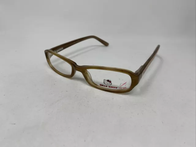 Hello Kitty Hk 215-2 Brown 47/15/125 Flex Hinge Kids Eyeglasses Frame :T39