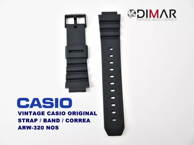 Vintage Casio Original Band/Strap/Correa Arw-320 Nos (7060 7028)