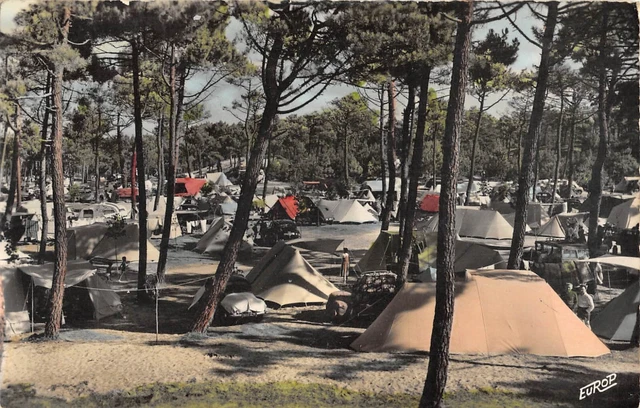 Cpa 85 Saint Jean De Monts Le Camping Du Touring Club