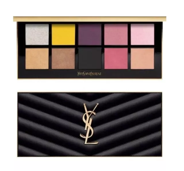 YSL Yves Saint Laurent Couture Clutch 10-Colour Eyeshadow Palette. 1 Paris. NEW