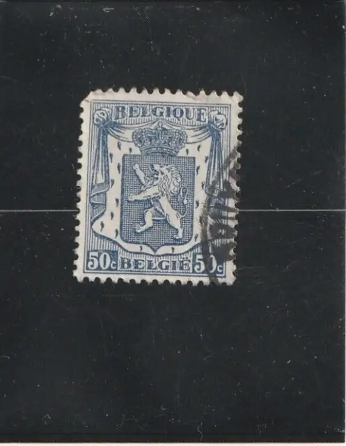 L5995 BELGIQUE timbre Y&T N° 426 de 1936-46 "  Armoiries  " Oblitéré