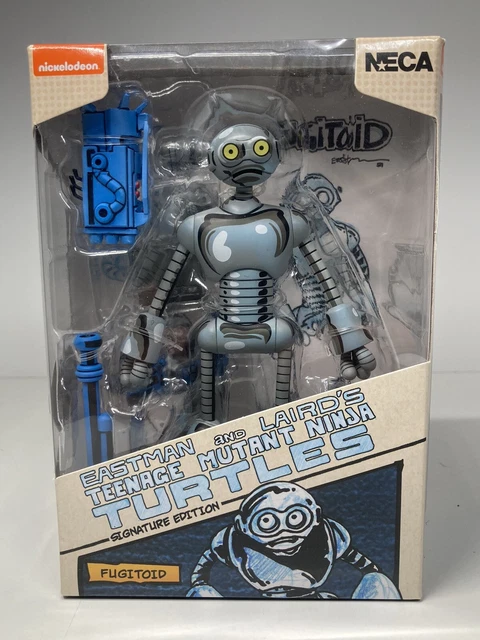 NECA Teenage Mutant Ninja Turtles Fugitoid Action Figure Signature Edition NIB