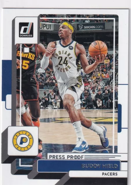 2022-23 Panini Donruss NBA Basketball No. 50 Buddy Hield