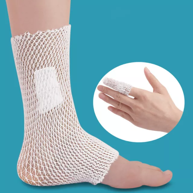BREATHABLE ELASTIC NET Tubular Bandage Mesh Bandage Wound Dressing Net ...