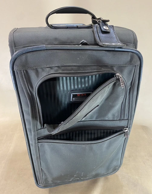 Used TUMI USA Classic Sage Ballistic Nylon 22" Wheeled Upright Carry On Suitcase 5