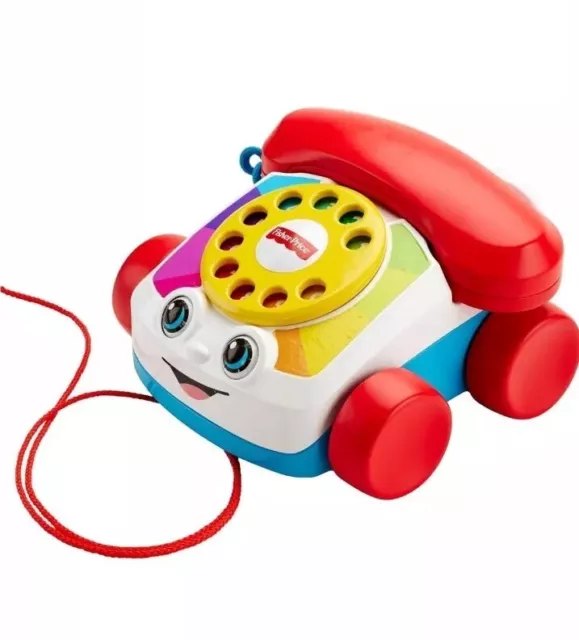 Toddler Rotary Dial Phone Toy Pretend Play Telephone Dialing Classic Ring Wheels 3