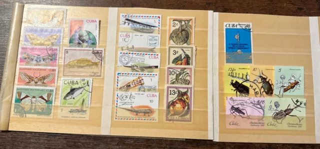 23Kuba Briefmarken Lot gestempelt