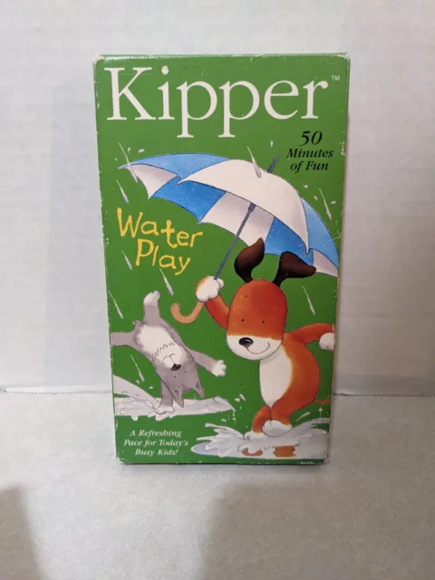 USED Kipper The Dog Water Play VHS 2004