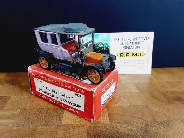 Miniature Rami JMK Brasier 1908 - Échelle 1/43 - Rare Et Complète - Occasion