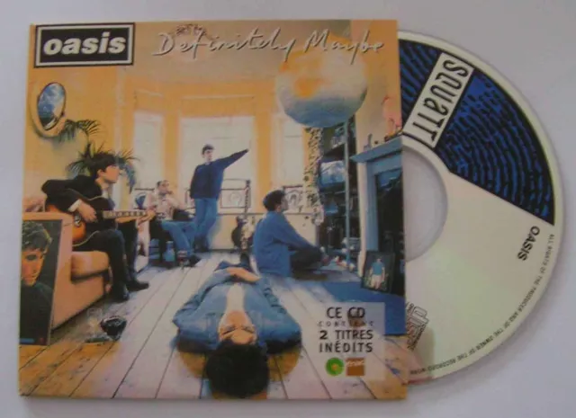 ♪♪ OASIS "Sad song" CD single promo FNAC cardsleeve (AUSTRIA / FRANCE press) ♪♪