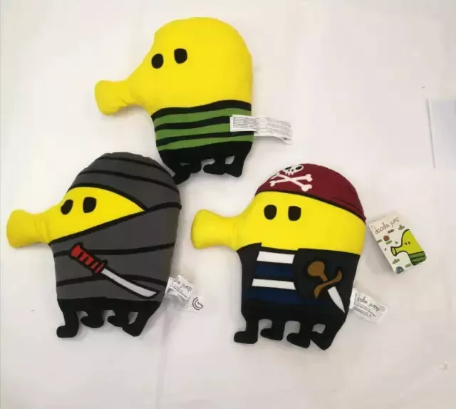 Ninja Doodle Jump Plush Toy Sega 9 Clean & Soft!