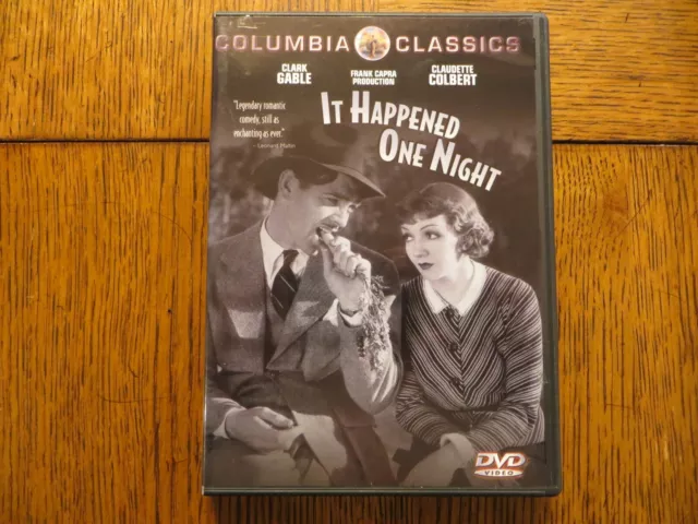 It Happened One Night - Clark Gable, Claudette Colbert 1934 DVD VERY GOOD!!!