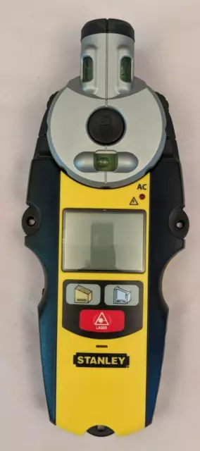 Stanley IntelliLaser Pro 77-260 Stud & AC Finder w/Laser Line Level TESTED WORKS